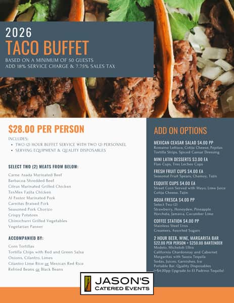 Delicious Taco Buffet for Your Guests!