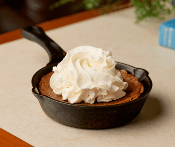 Skillet Brownie (Gluten Free)