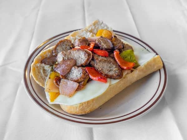 Grilled Sausage, Pepper & Onion Sub