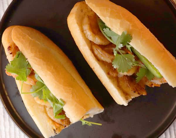 3D. Garlic Shrimp Bánh Mì