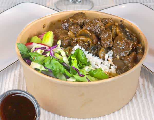 4C. Shaking Beef Rice Bowl