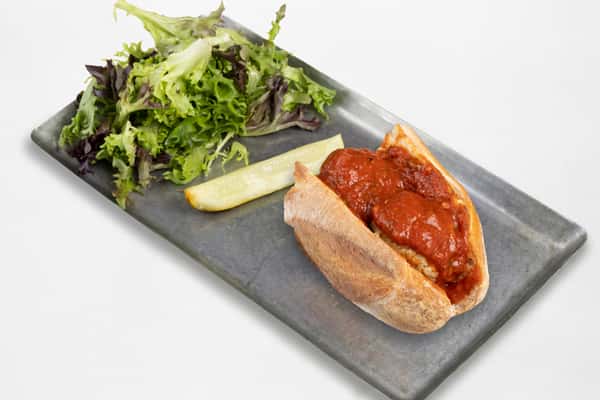 HAPPY HOUR MEATBALL SANDWICH