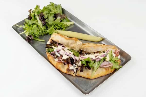 Mortadella Vita Pinsa Sandwich