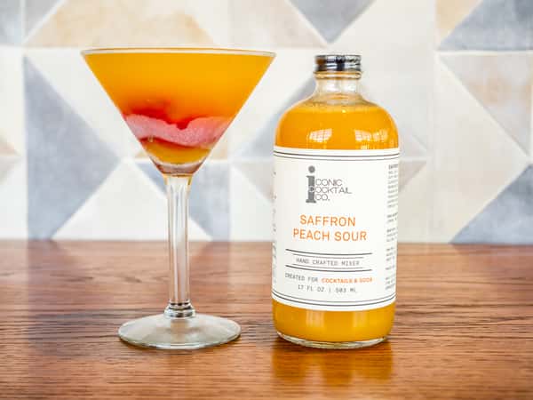 Just Peachy Sorbetto Dessert Cocktail