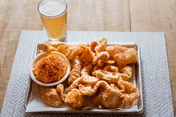 Pimento Cheese and pork rinds