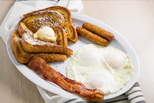 #4 French Toast Plate*