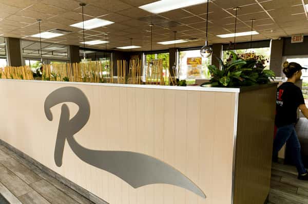 logo in lobby