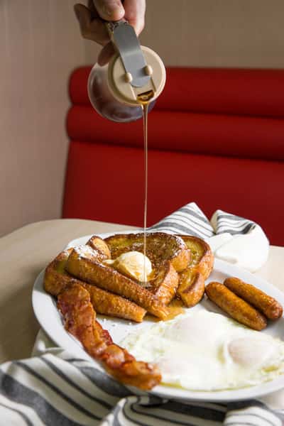 french toast plate