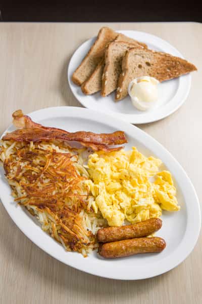 3 egg plate