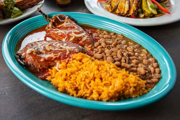 Chiles Rellenos Meal