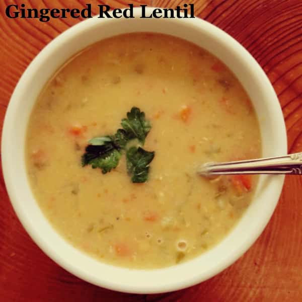 Gingered Red Lentil Soup