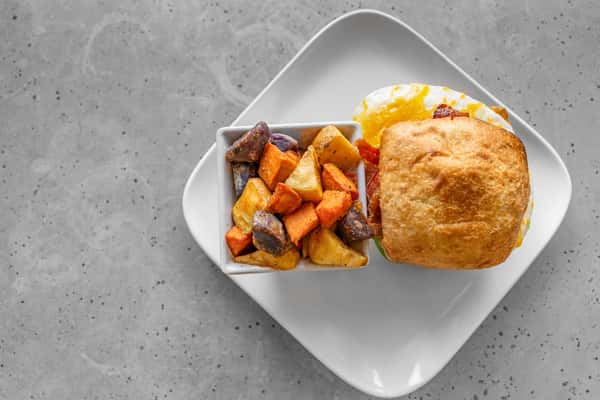 Stacked Breakfast Sandwich