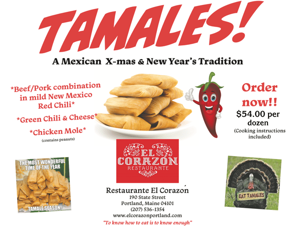 Pre-Order Holiday Tamales! 🎄❤️ 