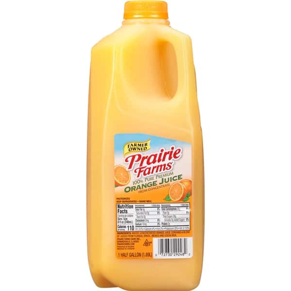 1/2 Gallon Juice