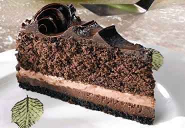 Triple Chocolate Cake