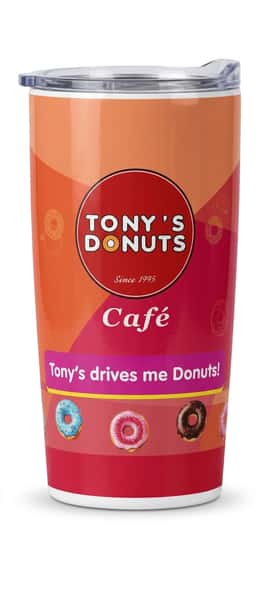 20oz Tony's Hot Cup (Multi Color)