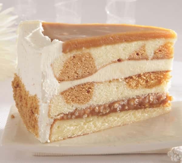 Vanilla Caramel Crunch Cake