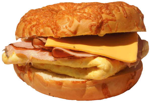 (#2) Ham Egg & Cheese