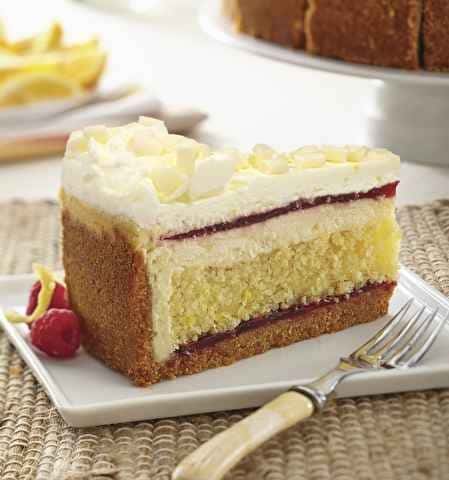 Lemon Raspberry Cake