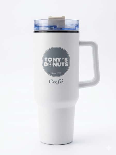 40oz Tony's Cup (White)