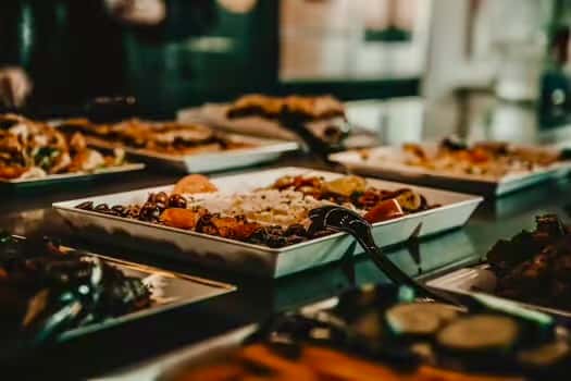 catering dishes