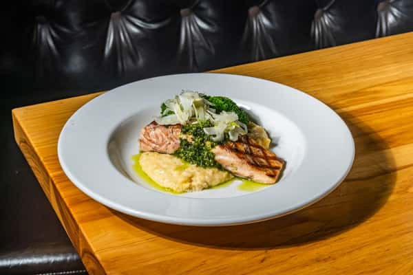 Basil Pesto Salmon