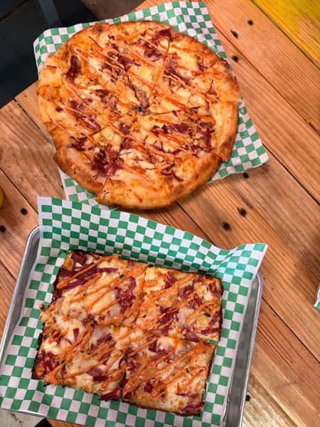 Reuben Pizza