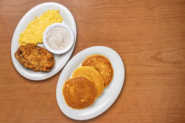 Chicken Fried Chicken & Eggs