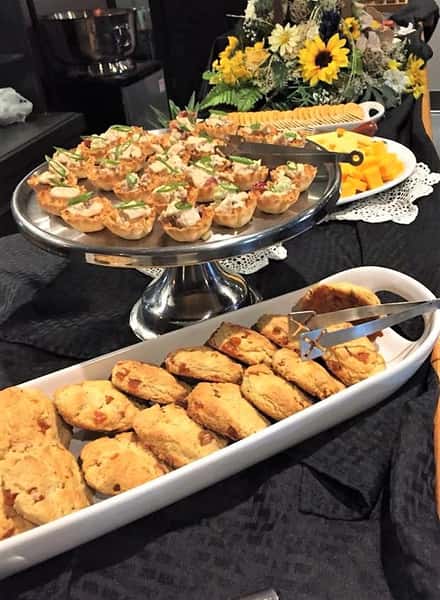 serving scones