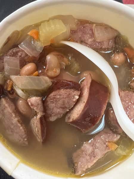Smoked Sausage Black-Eyed Pea Soup