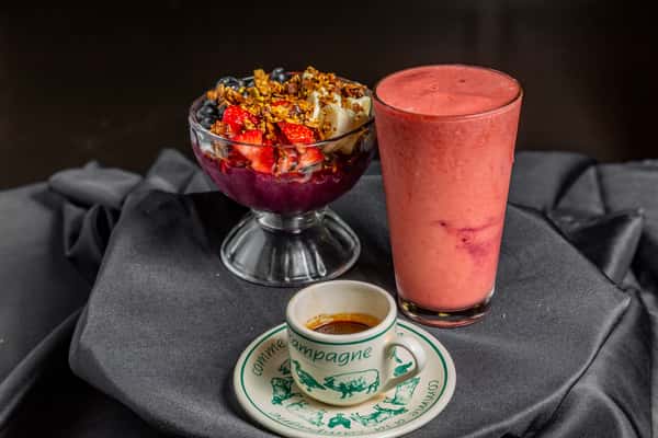 juice and coffee