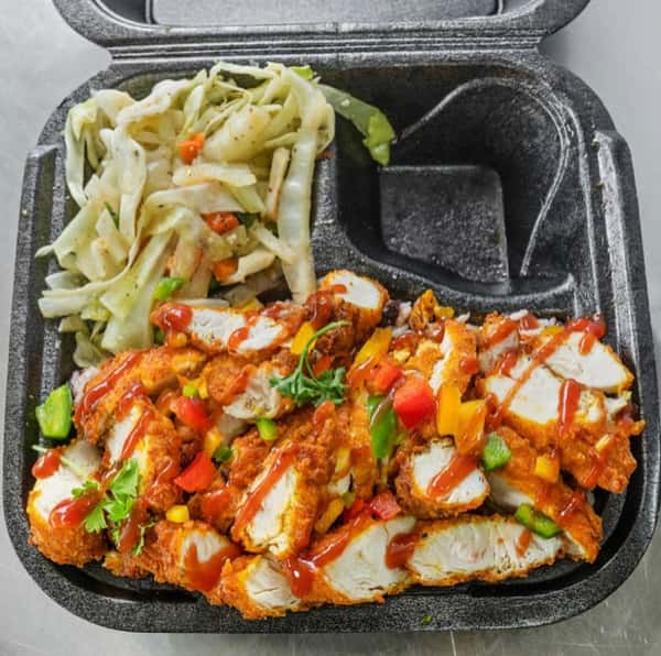Boneless Caribbean Fried Chicken