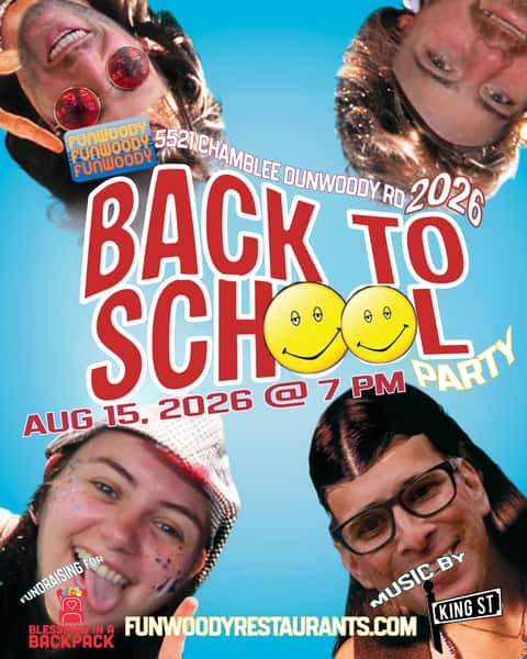Back To School Party Funwoody 2026