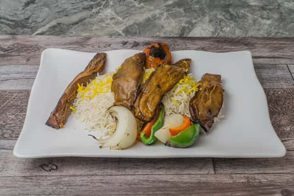 45C-Grilled Vegetables | Eggplant & Rice|