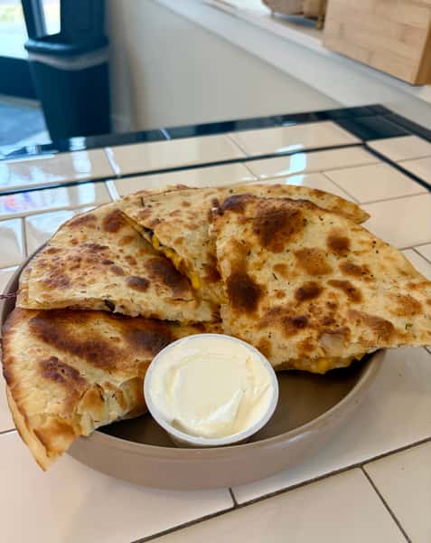 Chicken, Corn & Bean Quesadilla