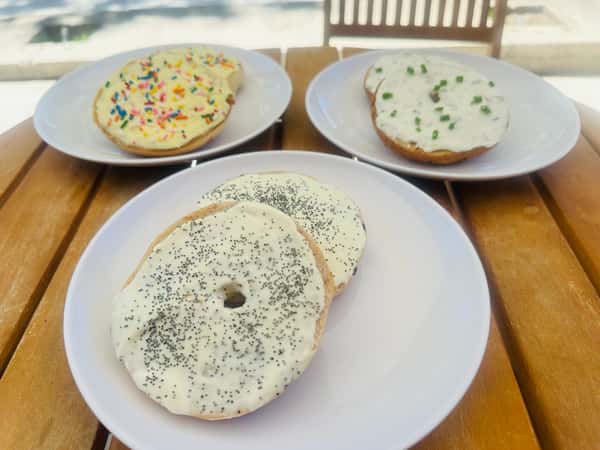 Bagels with Cream Cheese