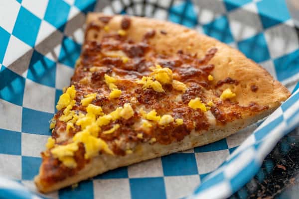 Breakfast Pizza by the Slice