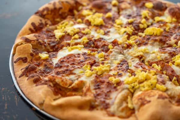Ham Breakfast Pizza