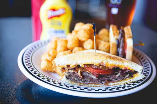 Beef Melt Lunch & Dinner Hungry Dawg's Diner Bar & Grill in