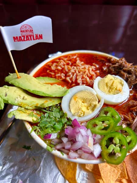 Birria Ramen Noodles