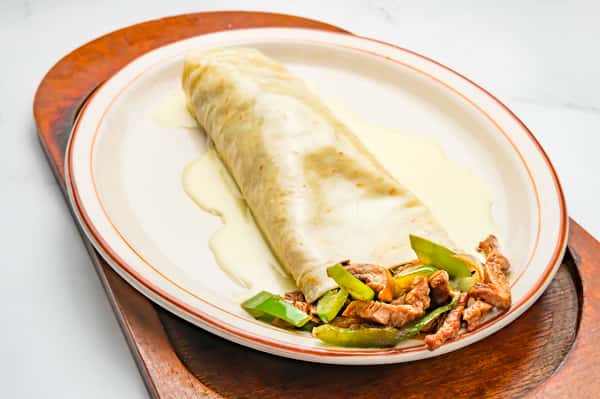 Philly Cheesesteak Burrito