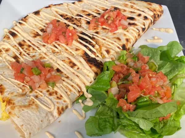 Seafood Quesadilla