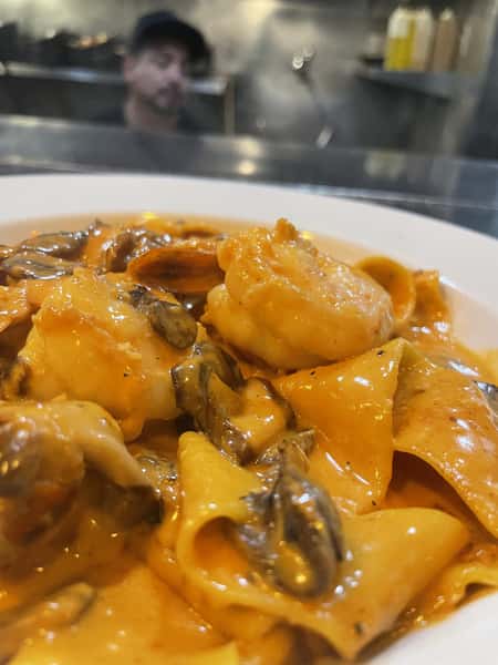 Pappardelle Allo Zafferano