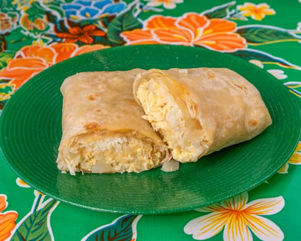 #18 Eggs & Potatoes Burrito *