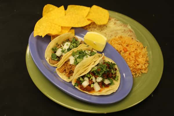 #31 Three Street Taco Combo