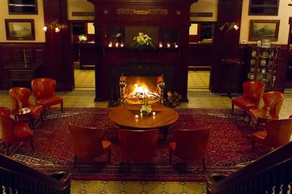 Clubhouse Fireplace