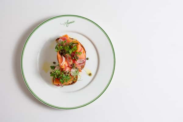 Smoked Salmon Toast
