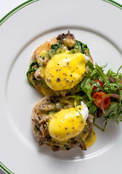 Forest Mushroom Benedict