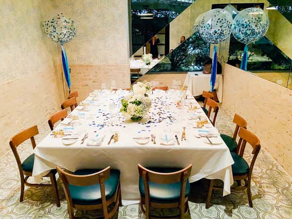 decorated private room