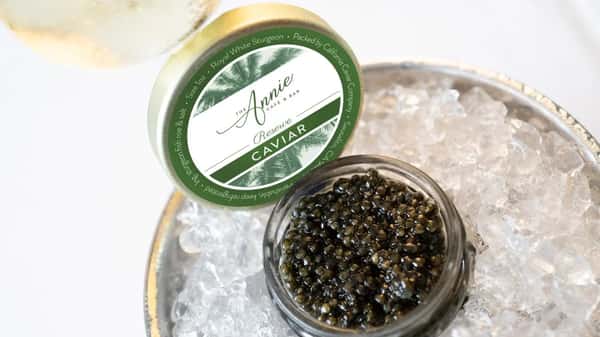 The Annie Reserve Label Royal White Sturgeon Caviar